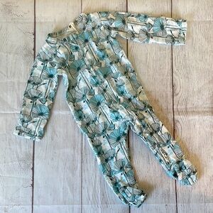 Kate Quinn California Blue Poppies Footie